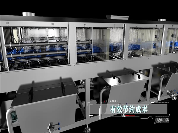 廠家供應(yīng)新一代周轉(zhuǎn)箱清洗機，塑料筐，托盤清洗，洗筐機設(shè)備