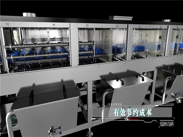 廠家供應(yīng)新一代周轉(zhuǎn)箱清洗機，塑料筐，托盤清洗，洗筐機設(shè)備