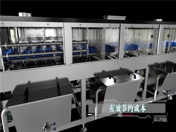 塑料筐清洗機(jī)客戶，塑料筐清洗機(jī)客戶案例，哪些客戶在用洗箱機(jī)，環(huán)速的洗箱機(jī)客戶
