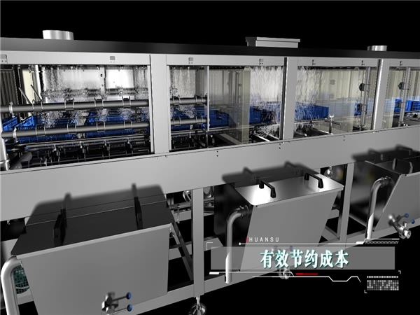 塑料筐清洗機(jī)客戶，塑料筐清洗機(jī)客戶案例，哪些客戶在用洗箱機(jī)，環(huán)速的洗箱機(jī)客戶