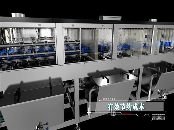 塑料筐清洗機(jī)客戶，塑料筐清洗機(jī)客戶案例，哪些客戶在用洗箱機(jī)，環(huán)速的洗箱機(jī)客戶